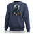 Halloween Gothic Raven Sweatshirt Full Moon Horror Art - Wonder Print Shop