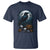 Halloween Gothic Raven T Shirt Full Moon Horror Art - Wonder Print Shop