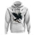 Funny Raven Bird Full Moon Art F Caw F Joke Hoodie - Wonder Print Shop
