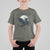 Funny Raven Bird Full Moon Art F Caw F Joke T Shirt For Kid - Wonder Print Shop