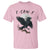Funny Raven Bird Full Moon Art F Caw F Joke T Shirt - Wonder Print Shop