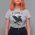 Funny Raven Bird Full Moon Art F Caw F Joke T Shirt For Women - Wonder Print Shop