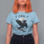 Funny Raven Bird Full Moon Art F Caw F Joke T Shirt For Women - Wonder Print Shop