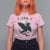 Funny Raven Bird Full Moon Art F Caw F Joke T Shirt For Women - Wonder Print Shop