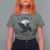 Funny Raven Bird Full Moon Art F Caw F Joke T Shirt For Women - Wonder Print Shop