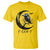 Funny Raven Bird T Shirt F Caw F Joke Moon Sarcastic Humor Art - Wonder Print Shop