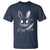 Funny Creepy Bunny With Knife T Shirt Cute Horror Aesthetic - Wonder Print Shop