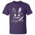 Funny Creepy Bunny With Knife T Shirt Cute Horror Aesthetic - Wonder Print Shop