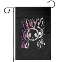 Horror Cute Bunny Rabbit Garden Flag Horror Aesthetic - Wonder Print Shop