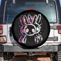 Horror Cute Bunny Rabbit Spare Tire Cover Horror Aesthetic - Wonder Print Shop