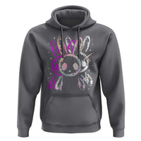 Horror Cute Bunny Rabbit Hoodie Horror Aesthetic - Wonder Print Shop