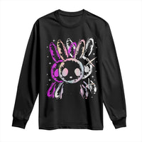 Horror Cute Bunny Rabbit Long Sleeve Shirt Horror Aesthetic - Wonder Print Shop