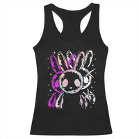 Horror Cute Bunny Rabbit Racerback Tank Top Horror Aesthetic - Wonder Print Shop