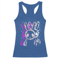 Horror Cute Bunny Rabbit Racerback Tank Top Horror Aesthetic - Wonder Print Shop
