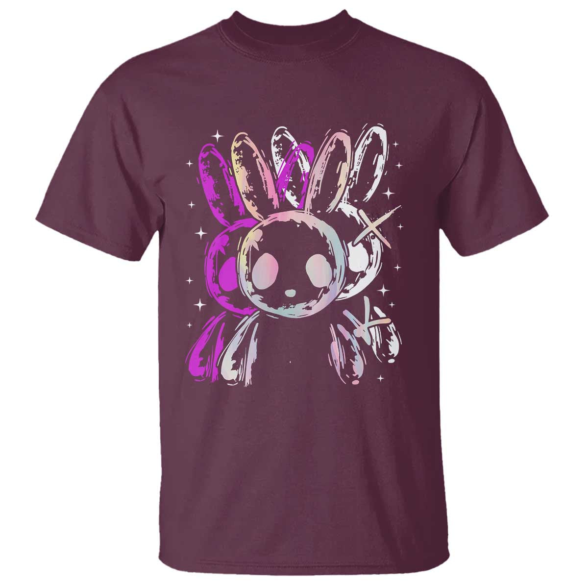 Horror Cute Bunny Rabbit T Shirt Horror Aesthetic - Wonder Print Shop