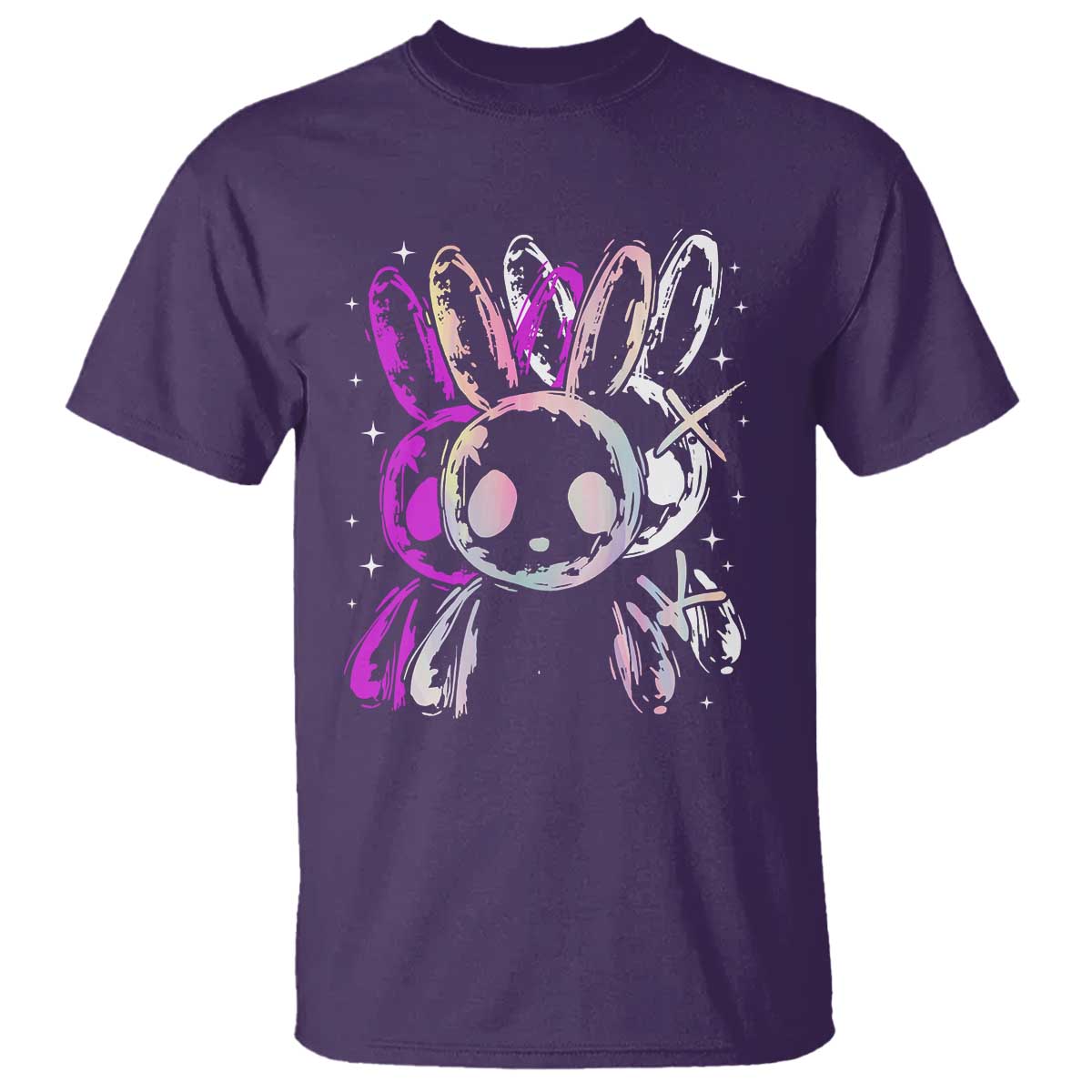 Horror Cute Bunny Rabbit T Shirt Horror Aesthetic - Wonder Print Shop