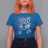 Horror Cute Bunny Rabbit T Shirt For Women Horror Aesthetic - Wonder Print Shop