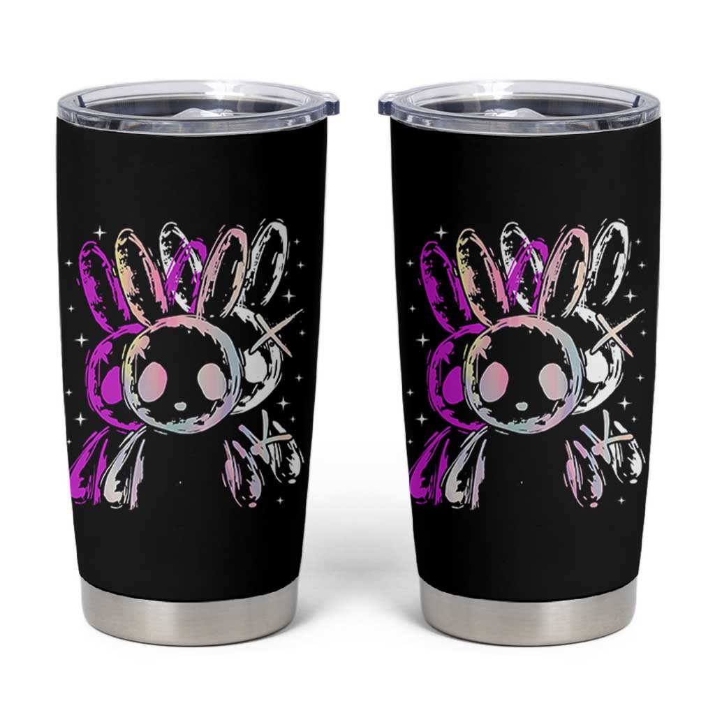 Horror Cute Bunny Rabbit Tumbler Cup Horror Aesthetic