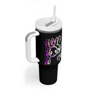 Horror Cute Bunny Rabbit Tumbler With Handle Horror Aesthetic