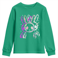 Horror Cute Bunny Rabbit Youth Sweatshirt Horror Aesthetic - Wonder Print Shop
