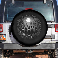 Creepy Cute Bunny Rabbits Spare Tire Cover Dark Horror Aesthetic - Wonder Print Shop