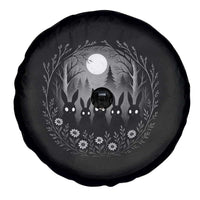 Creepy Cute Bunny Rabbits Spare Tire Cover Dark Horror Aesthetic - Wonder Print Shop