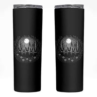 Creepy Cute Bunny Rabbits Skinny Tumbler Dark Horror Aesthetic