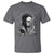 Funny Full Moon Horror Art T Shirt Skeleton Hug Maine Coon Cat - Wonder Print Shop