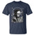 Funny Full Moon Horror Art T Shirt Skeleton Hug Maine Coon Cat - Wonder Print Shop