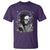 Funny Full Moon Horror Art T Shirt Skeleton Hug Maine Coon Cat - Wonder Print Shop