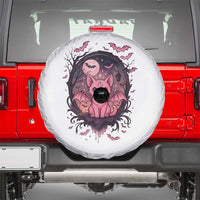 Cute Pastel Goth Bat Cat Spare Tire Cover Funny Gothic Halloween Art - Wonder Print Shop