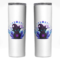 Witchy Black Cat Skinny Tumbler Funny Spellcasting Pastel Goth Aesthetic
