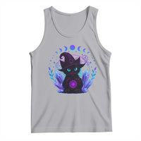 Witchy Black Cat Tank Top Funny Spellcasting Pastel Goth Aesthetic - Wonder Print Shop
