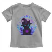 Witchy Black Cat Toddler T Shirt Funny Spellcasting Pastel Goth Aesthetic - Wonder Print Shop