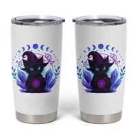 Witchy Black Cat Tumbler Cup Funny Spellcasting Pastel Goth Aesthetic