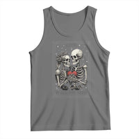 Love Is All You Need Tank Top Skeleton Lovers Funny Halloween Tarot - Wonder Print Shop