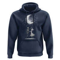 Skeleton Lover Dancing Under The Moon Dark Romantic Art Hoodie - Wonder Print Shop