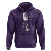 Skeleton Lover Dancing Under The Moon Dark Romantic Art Hoodie - Wonder Print Shop