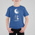 Skeleton Lover Dancing Under The Moon Dark Romantic Art T Shirt For Kid - Wonder Print Shop