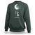 Skeleton Lover Dancing Under The Moon Dark Romantic Art Sweatshirt - Wonder Print Shop