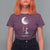 Skeleton Lover Dancing Under The Moon Dark Romantic Art T Shirt For Women - Wonder Print Shop