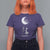 Skeleton Lover Dancing Under The Moon Dark Romantic Art T Shirt For Women - Wonder Print Shop