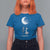 Skeleton Lover Dancing Under The Moon Dark Romantic Art T Shirt For Women - Wonder Print Shop