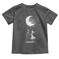 Skeleton Lover Dancing Under The Moon Dark Romantic Art Toddler T Shirt - Wonder Print Shop