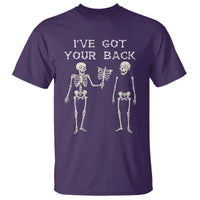 Funny Skeleton T Shirt I Have Got Your Back Bone Pun - Wonder Print Shop