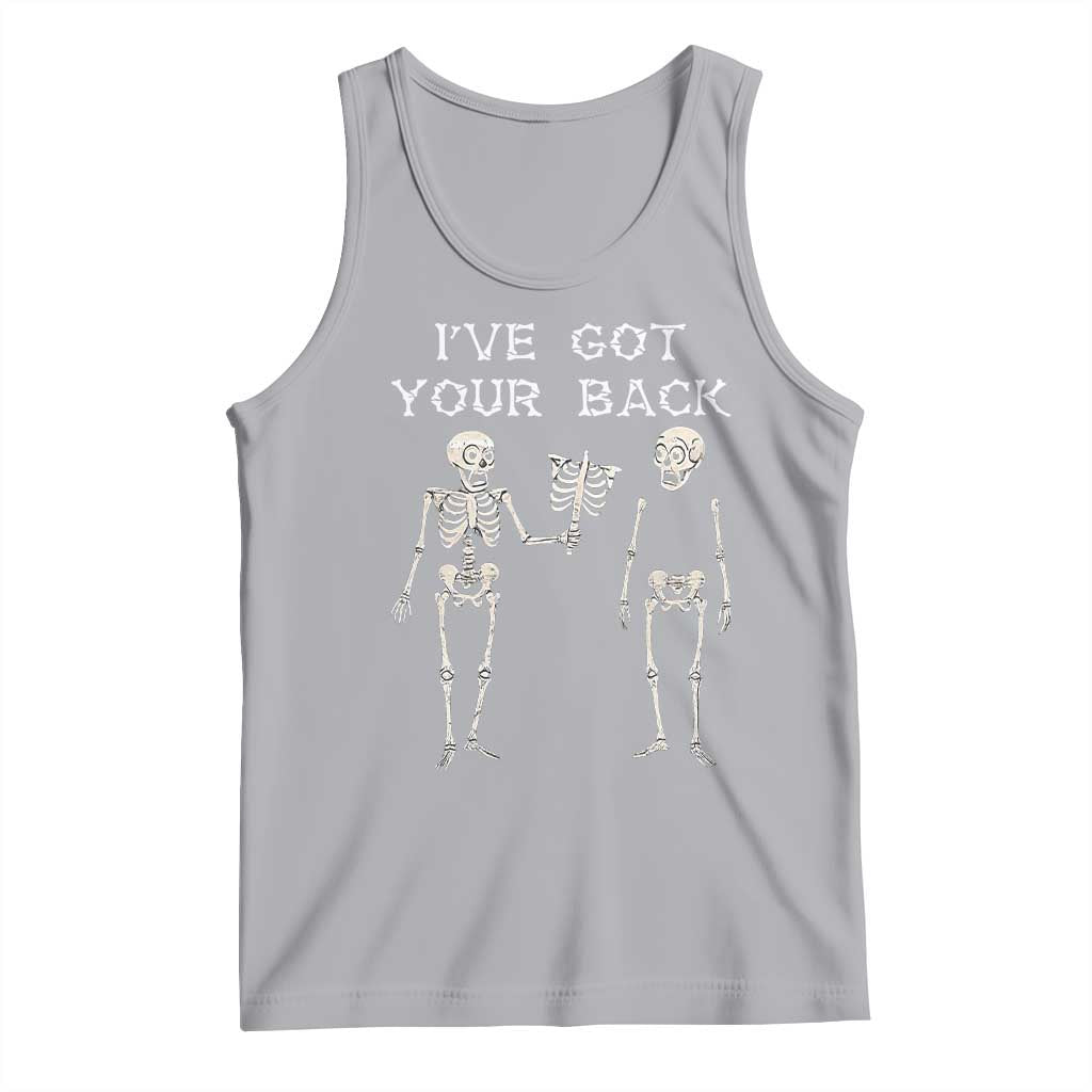 Funny Skeleton Tank Top I Have Got Your Back Bone Pun - Wonder Print Shop