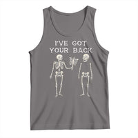 Funny Skeleton Tank Top I Have Got Your Back Bone Pun - Wonder Print Shop