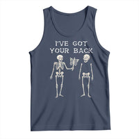 Funny Skeleton Tank Top I Have Got Your Back Bone Pun - Wonder Print Shop