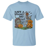 Funny Halloween Skeleton T Shirt Have A Spooky Day - Wonder Print Shop