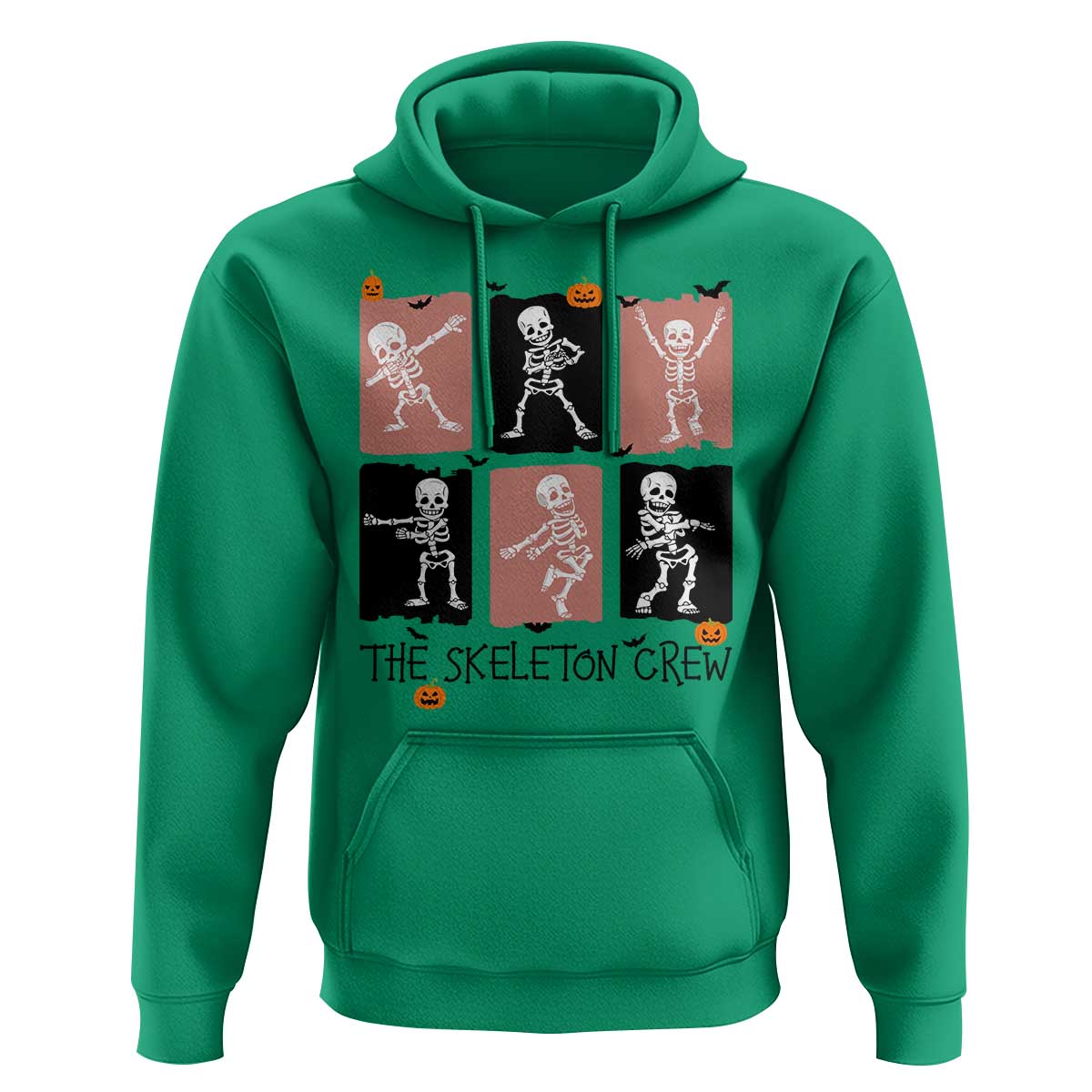 Funny The Skeleton Crew Hoodie Dancing Skeletons Halloween For Boys Girl Kids - Wonder Print Shop